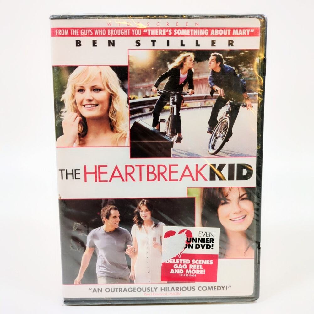 The Heartbreak Kid DVD 2007 Ben Stiller Farrelly Brothers Widescreen Comedy New